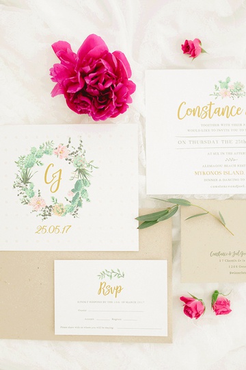 Constance & Joel, A Wedding in Mykonos