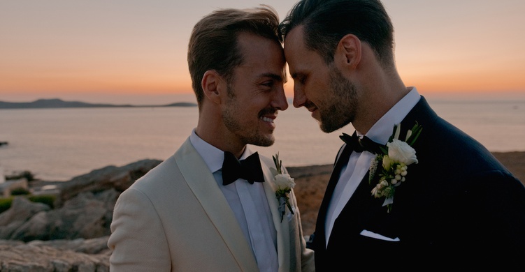 Nicholas & Karsten a Wedding in Mykonos