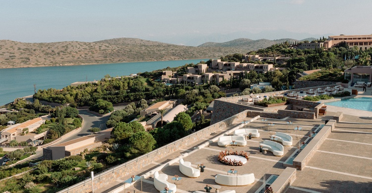 A Luxury Destination Wedding in Elounda, Crete