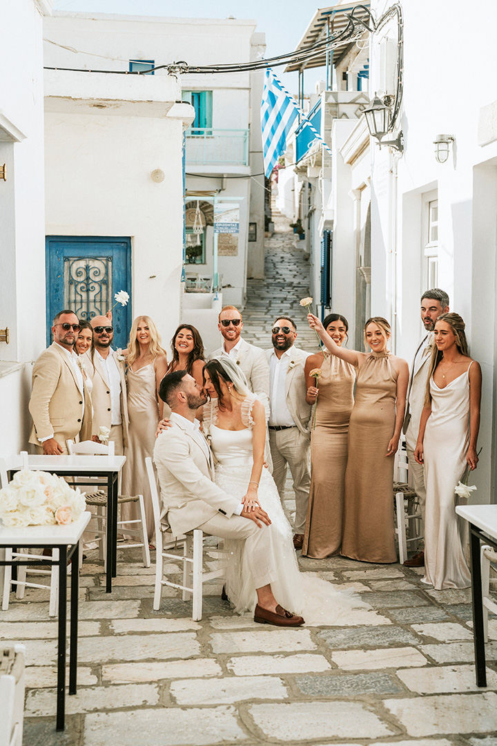 Photos of Tinos island wedding