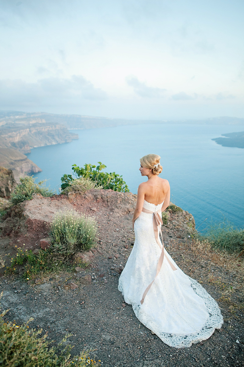 Photos of Santorini Wedding